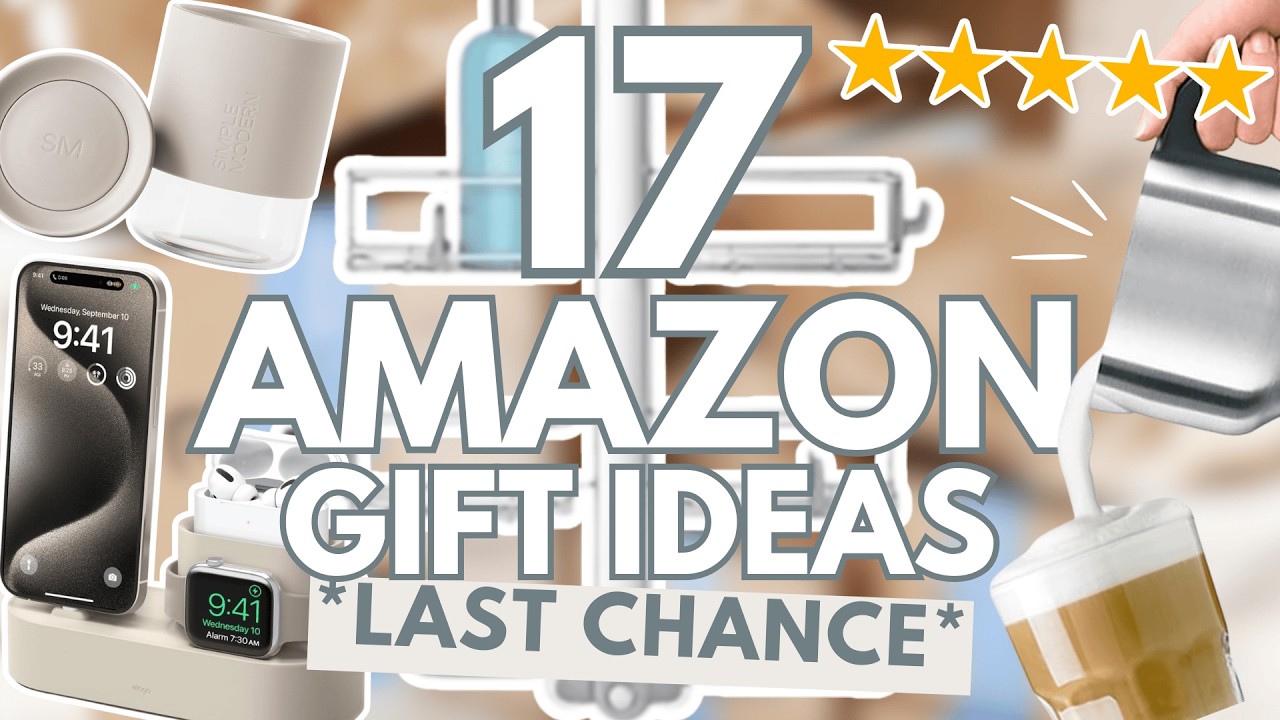 🔥*LAST MINUTE* AMAZON GIFT IDEAS: gifts for her, gifts for him, gifts for everyone #giftideas