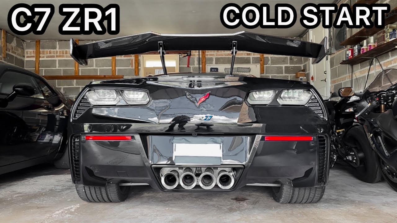 C7 ZR1 Corvette Cold Start