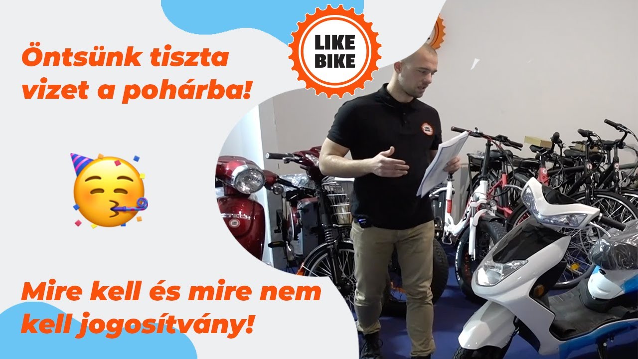 ELEKTROMOS KERÉKPÁROKRÓL ÉS ROBOGÓKRÓL MINDENKINEK - az igazság összefoglalva a LIKEBIKE-tól!