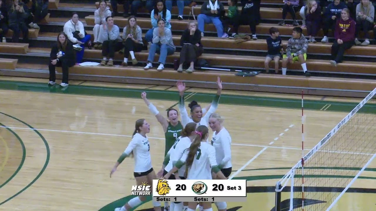 Bemidji State Volleyball Highlights vs. No. 18 Minnesota Duluth (Oct. 21, 2025)