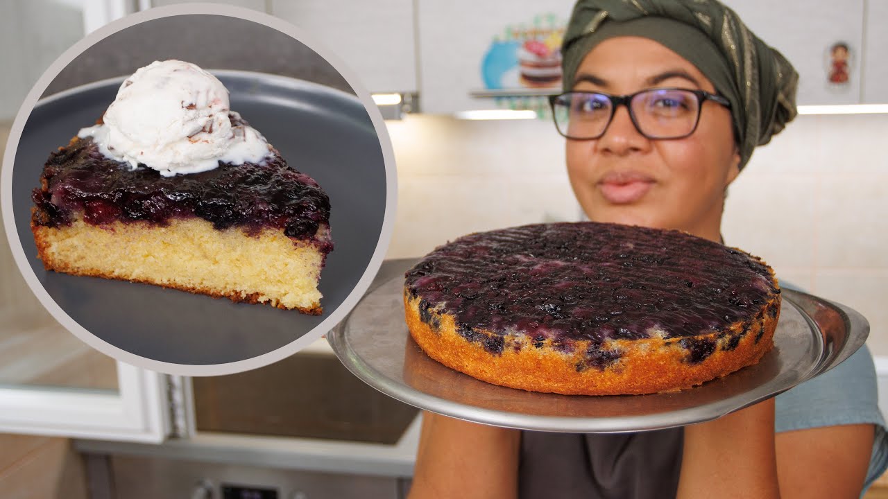 ¡Pastel de arándanos fácil y delicioso que tienes que probar!