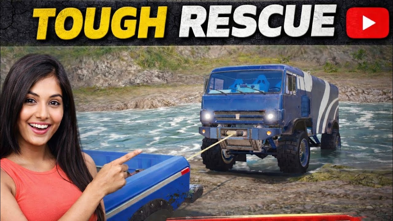 चैलेंज पूरा करते हुए कार को उड़ा दिया हवा में 😱 || tough rescue change #action #game #car wala