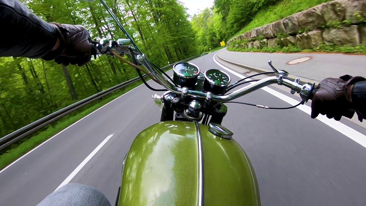 Triumph 650 TR6 Tiger Trophy Sports 650 1970 Test Ride