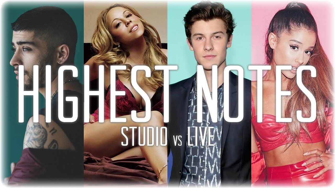 Singers Hit Their HIGHEST Notes EVER: Studio vs Live