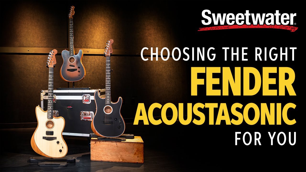 Choosing the Right Fender Acoustasonic for You