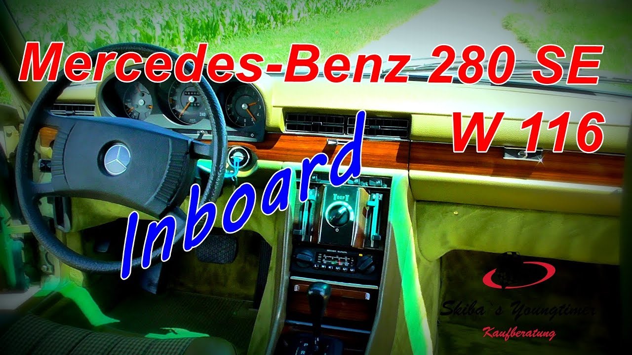 Mercedes-Benz 280 SE W 116   I   ein Fahrbericht