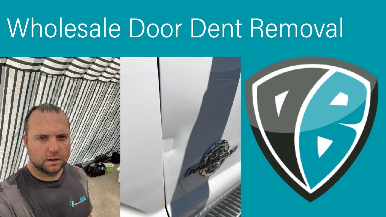 Paintless Dent Removal, Wholesale Superduty Door Ding | Dent Baron, Raleigh, NC