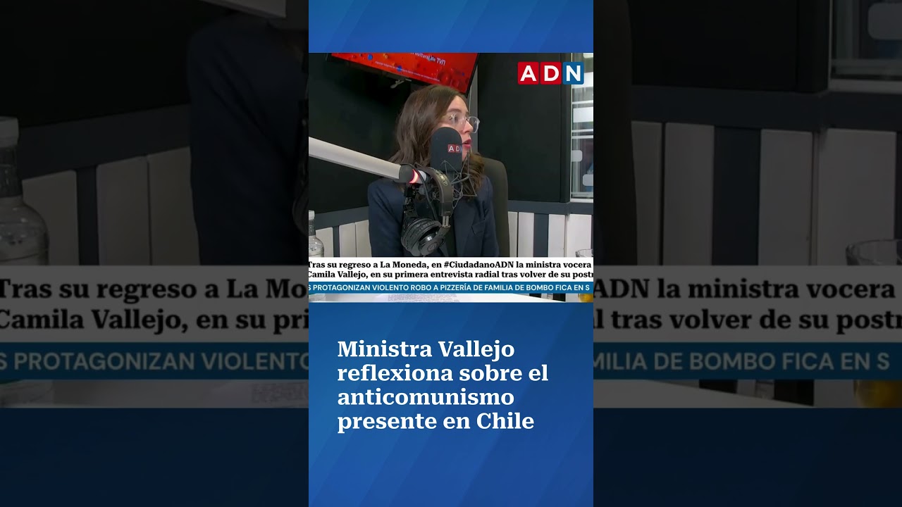 Ministra Vallejo reflexiona sobre el anticomunismo presente en Chile