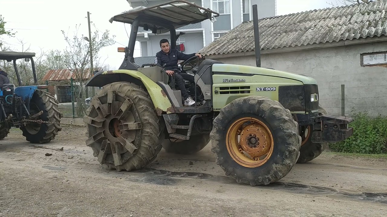 landini 9880 h&uuml;rlimann XT 909 &ccedil;ekişmesi