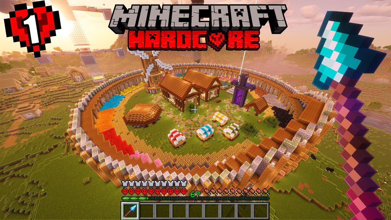 Mi mejor inicio en Minecraft Hardcore... 1.21.11
