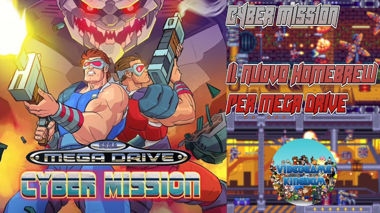 Cyber Mission: Il nuovo Homebrew per Megadrive -panoramica e gameplay-