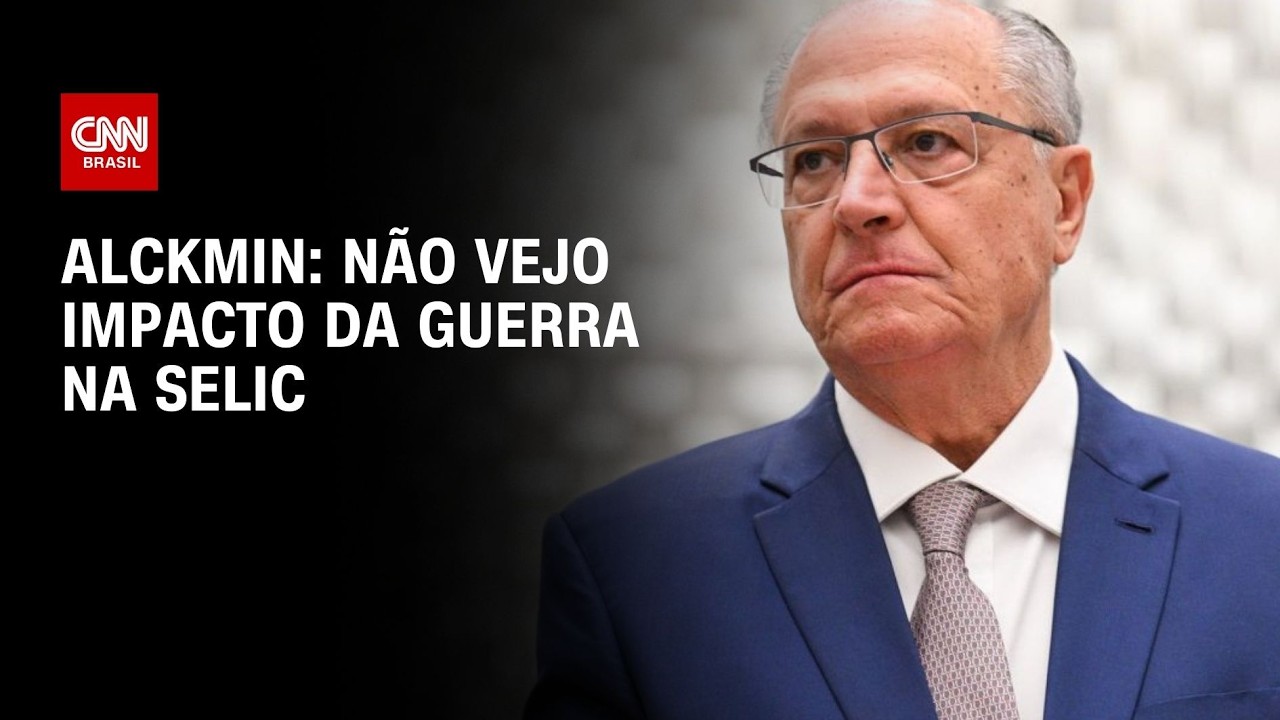 N&atilde;o vejo impacto da guerra na trajet&oacute;ria dos juros, diz Alckmin | AGORA CNN