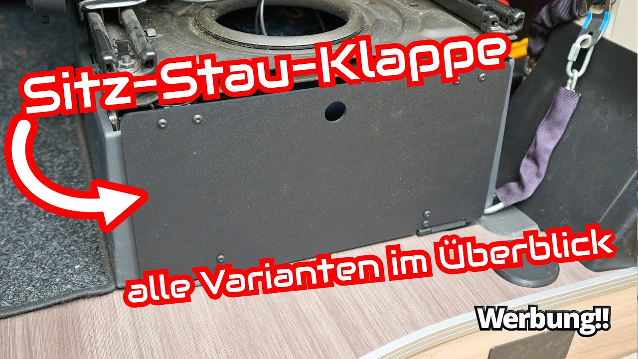 Sitz-Stau-Klappe mit allen Varianten