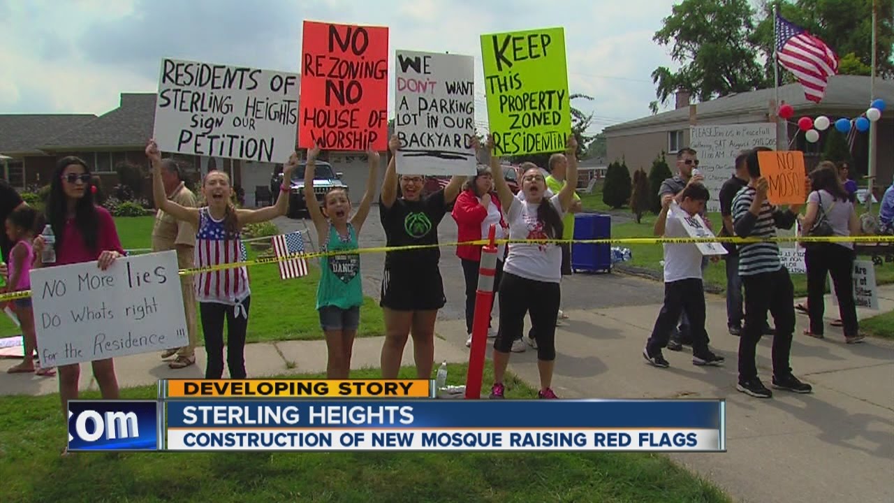Residents in Sterling Heights are raising concerns of the possibiity of a new Mosque