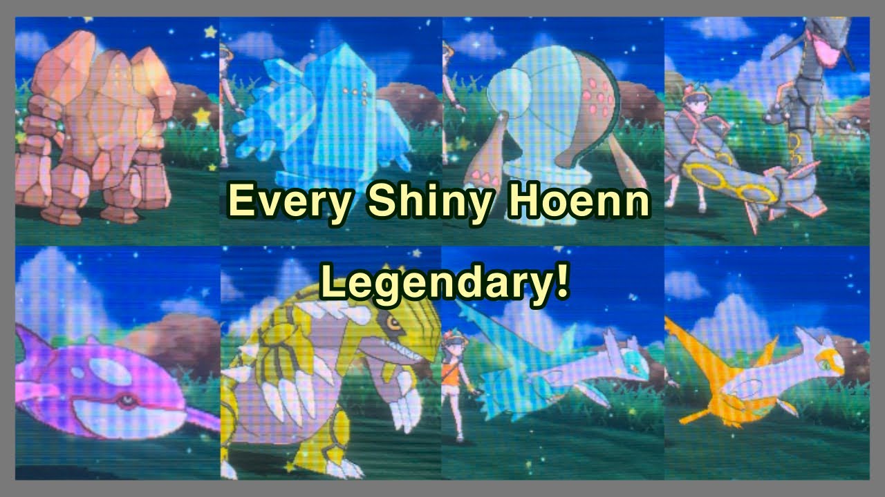 [Full Odds] Every Shiny Hoenn Legendary in Pokemon Ultra Sun and Ultra Moon!