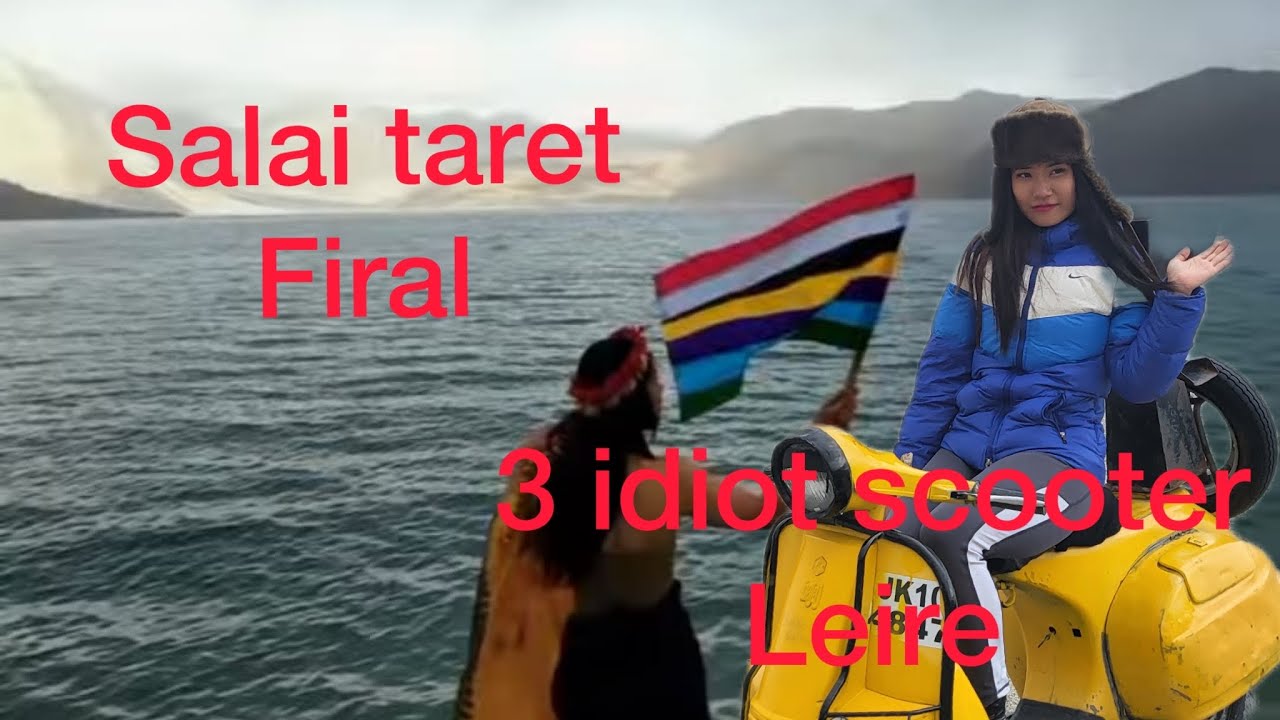 Озеро Пангонг меняет свой цвет