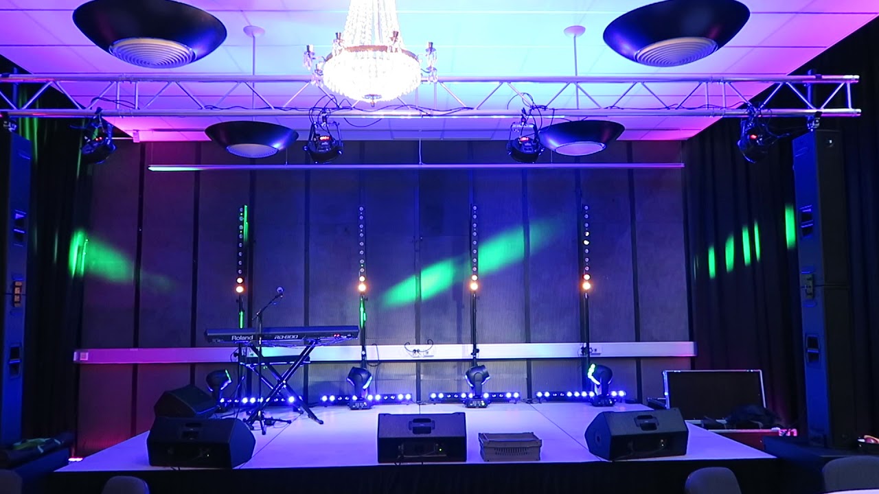 Eventation Moving Stage Light at Blue Hotel, Liding&ouml;