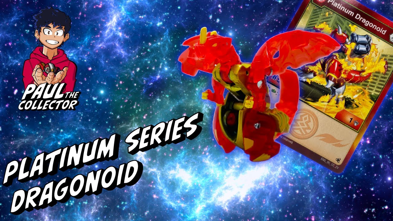 PLATINUM SERIES DRAGONOID UNBOXING!!! - Metal Bakugan Review