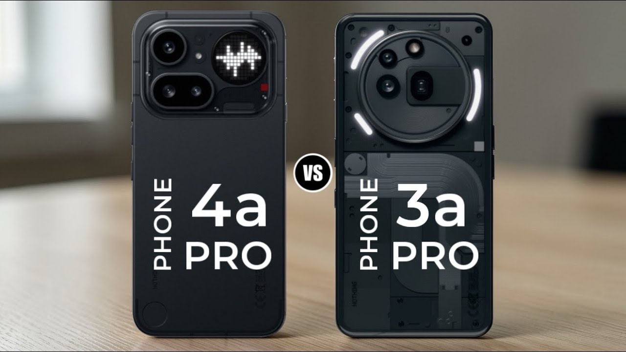 Nothing Phone 4a Pro vs Nothing Phone 3a Pro