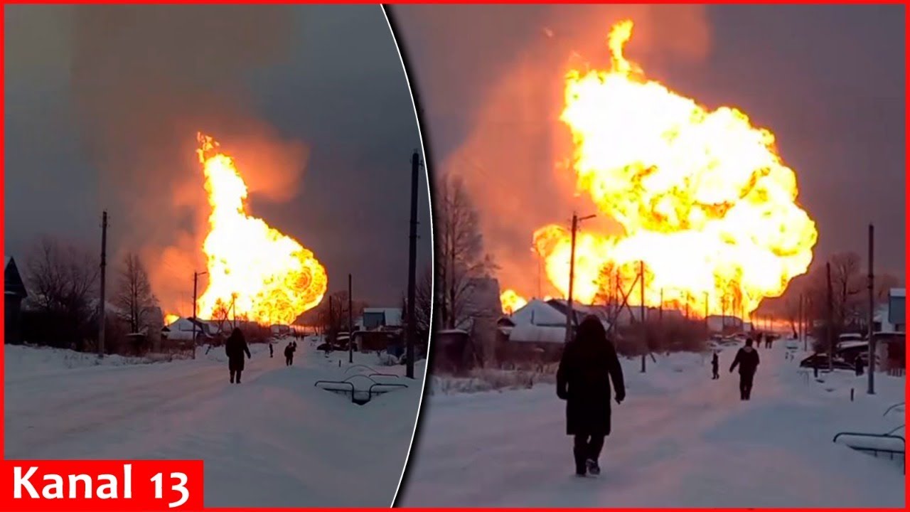 A gas pipeline exploded in Russia: people fled in fear - 3 people died and 1 person was injured