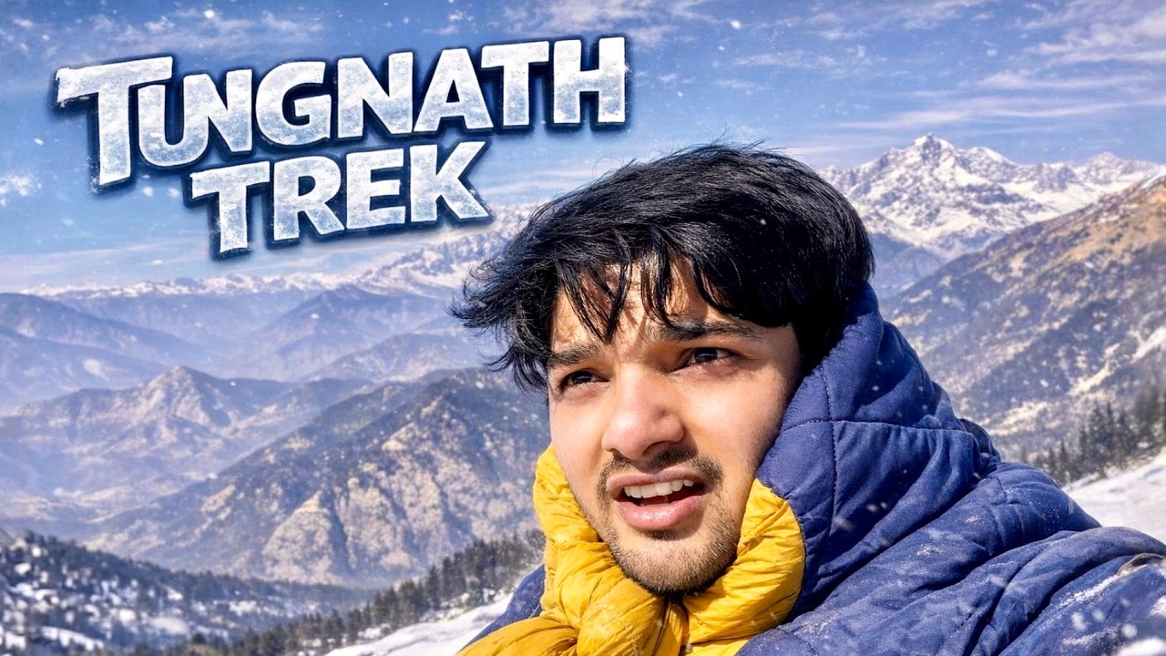 Exploring Tungnath & Chandrashila Trek 🏔️ | First Time Beginner Experience | Part 2 #tungnath