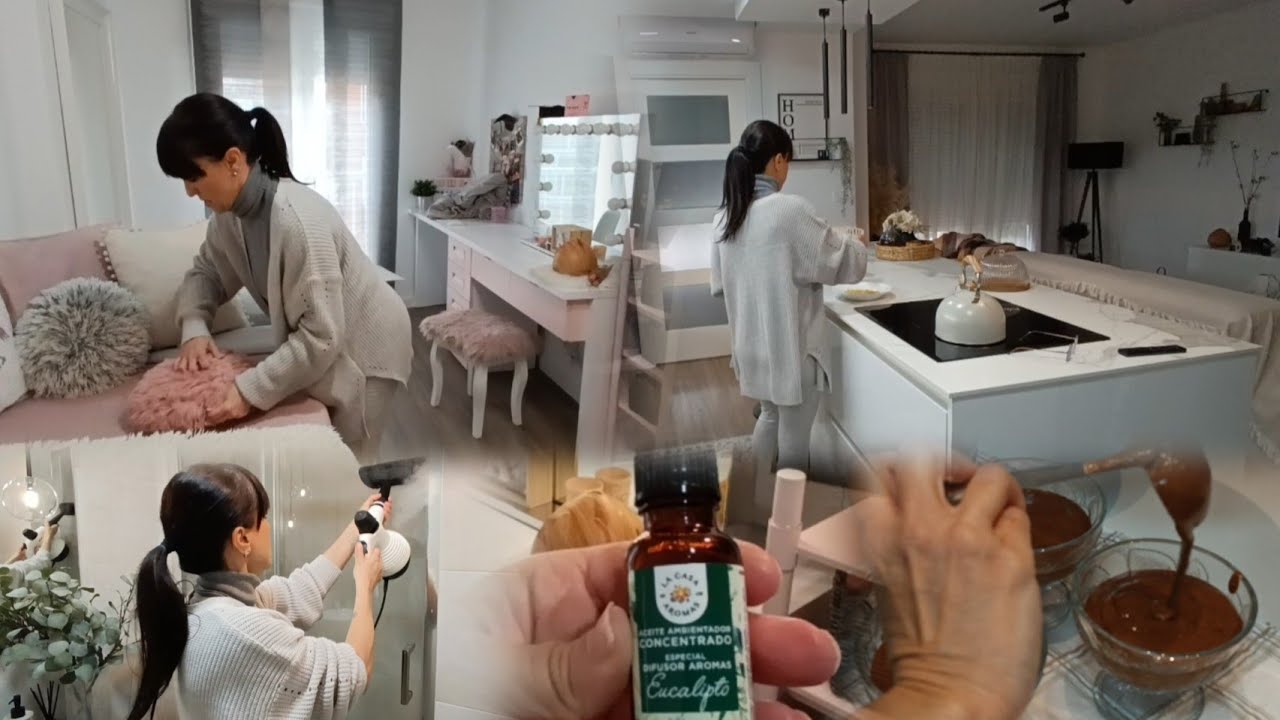 🪻ORDENA, LIMPIA Y COCINA EN CASA TODO EL DIA🏠COMO LIMPIAR JUNTAS AZULEJOS ✨