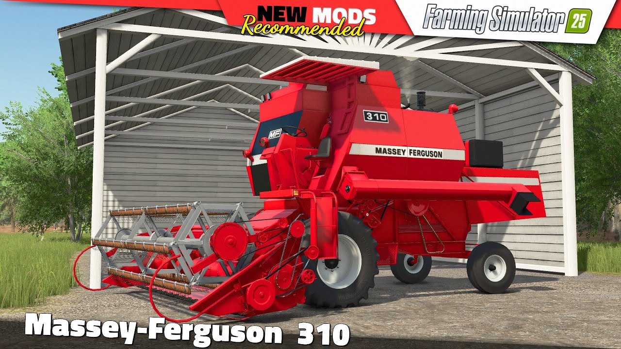 FS25 | Massey-Ferguson MF 310 - Farming Simulator 25 Mods Review QHD