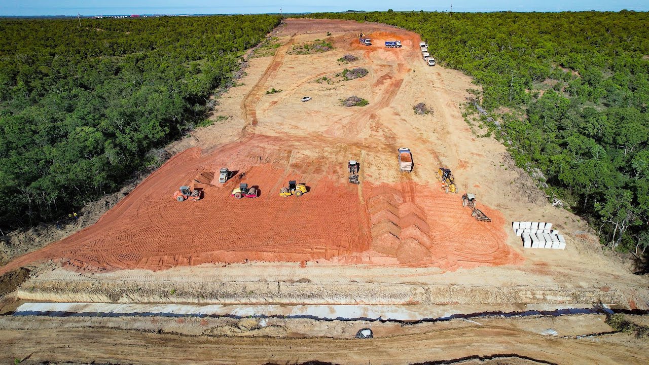 OBRAS DO CONTORNO NORTE AVANÇADAS! VÁRZEA GRANDE / CONSÓRCIO CHAPA ECRUZ / GOV.MT