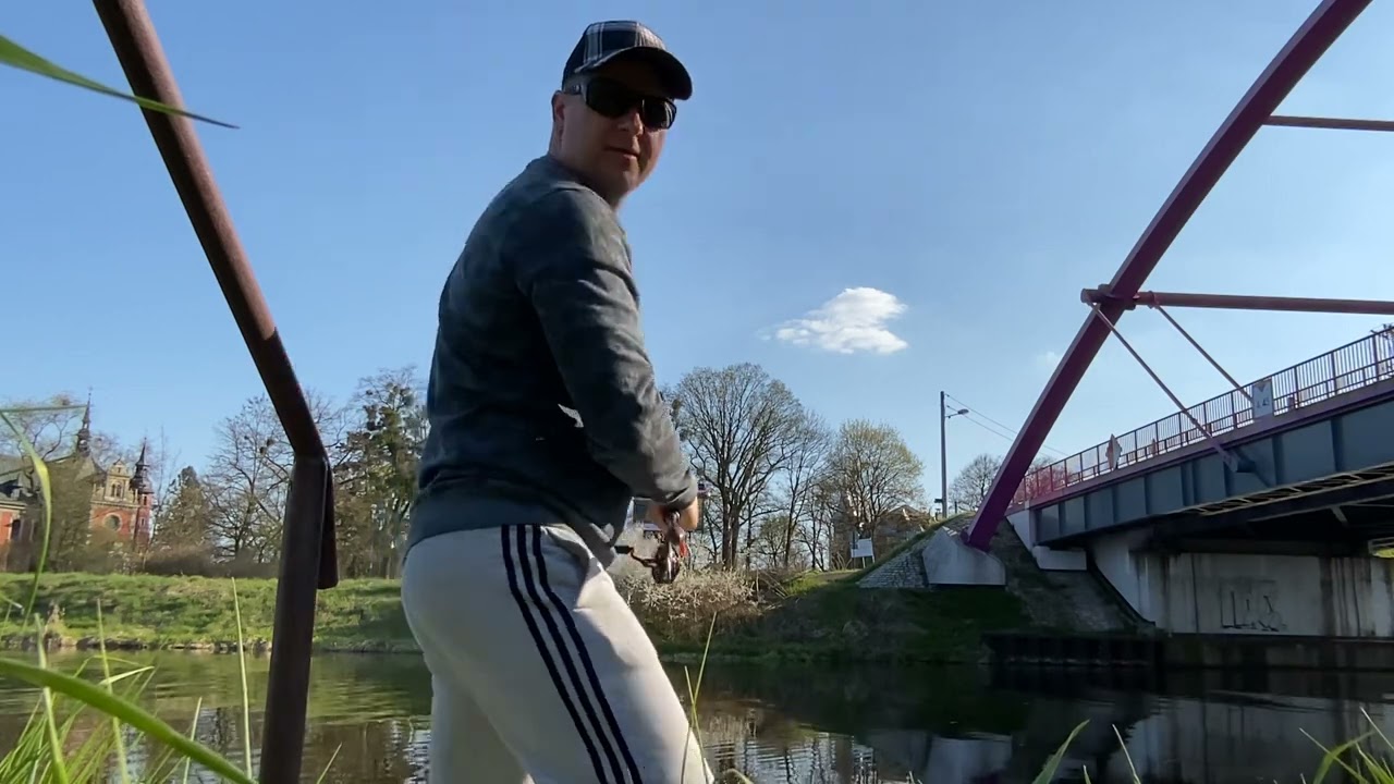 Kanał Gliwicki z echosondą 22.04.2023