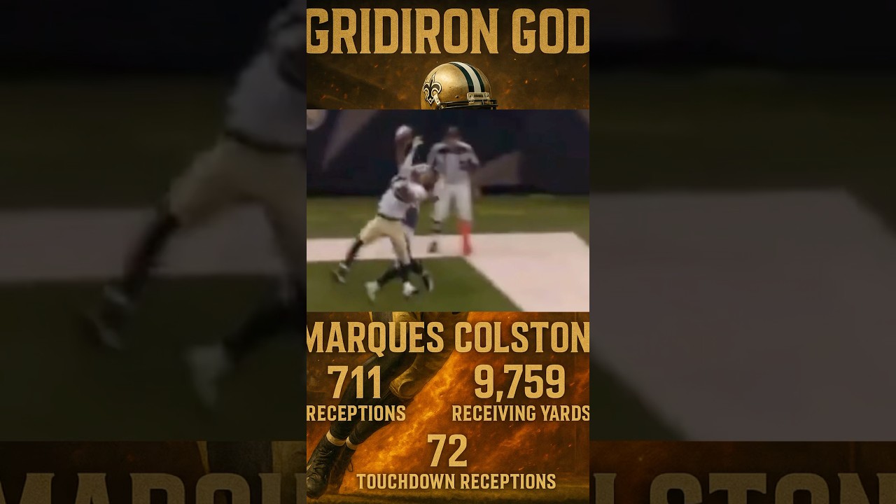 Marques Colston&rsquo;s INSANE One-Handed Grab | Saints WR Was Built Different