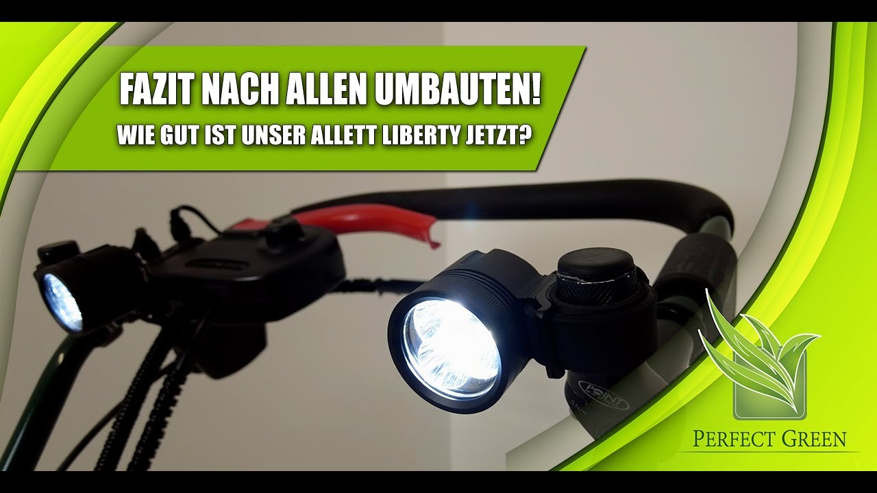 Fazit nach allen Umbauten | Spindelmäher Tuning  |  Allett Liberty  |  Swardman Killer!?