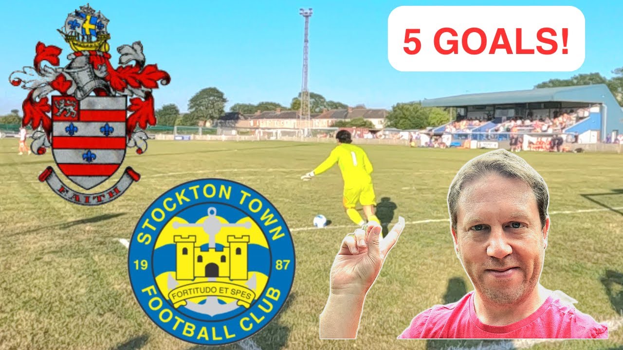 Stockton Town CRUSH Teesside Rivals!