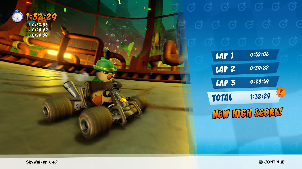 [WR] Deep sea driving 1:32:29 + 32:79 SL
