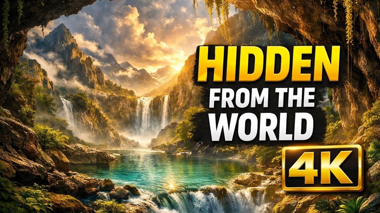 Hidden From the World 🌍 | Relaxing Nature ASMR & Breathtaking Landscapes in 4K