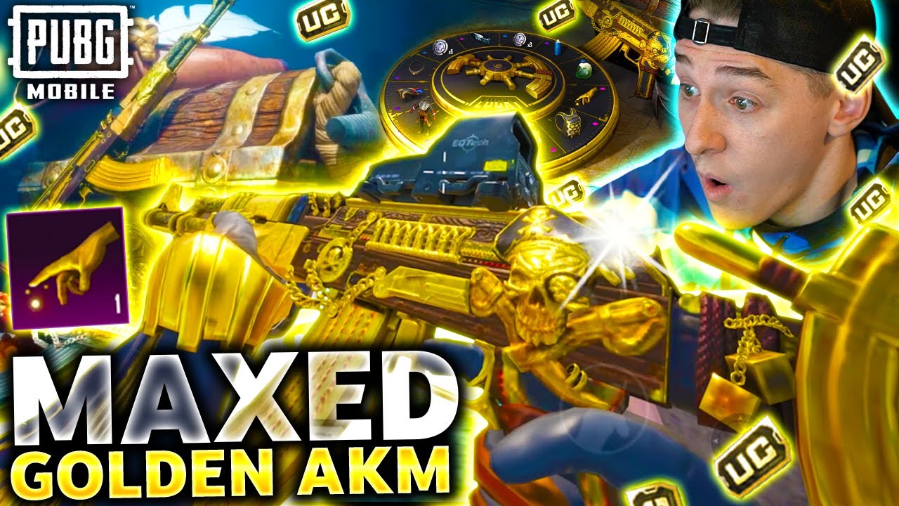 NEW MAXED $56,000 UC GOLDEN AKM (INSANE LUCK)