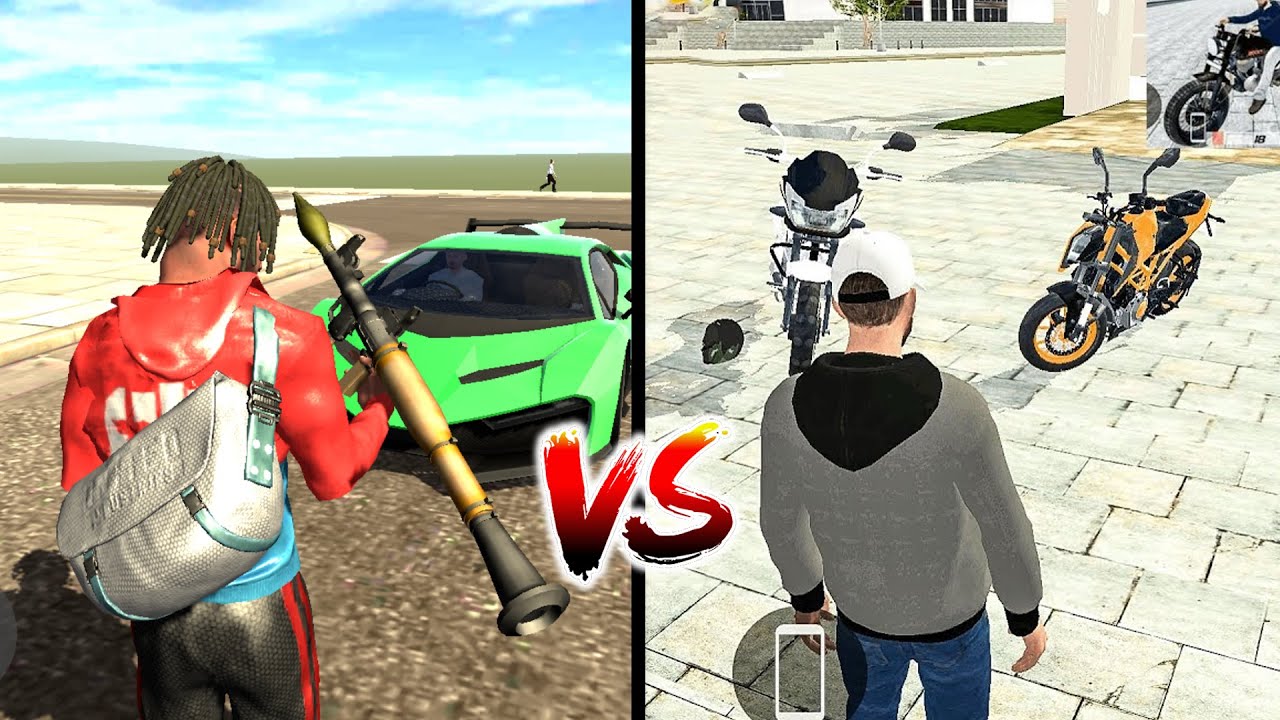 Indian Bikes Driving 3D VS Indian Bikes And Cars Driving 3D - Which is better?