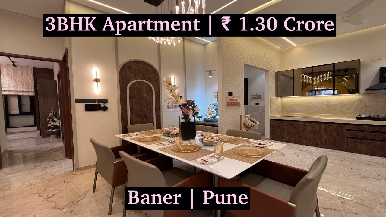 Stunning 3BHK Luxury Apartments in Baner, Pune | ₹1.30 Crore | Your Dream Home Awaits!