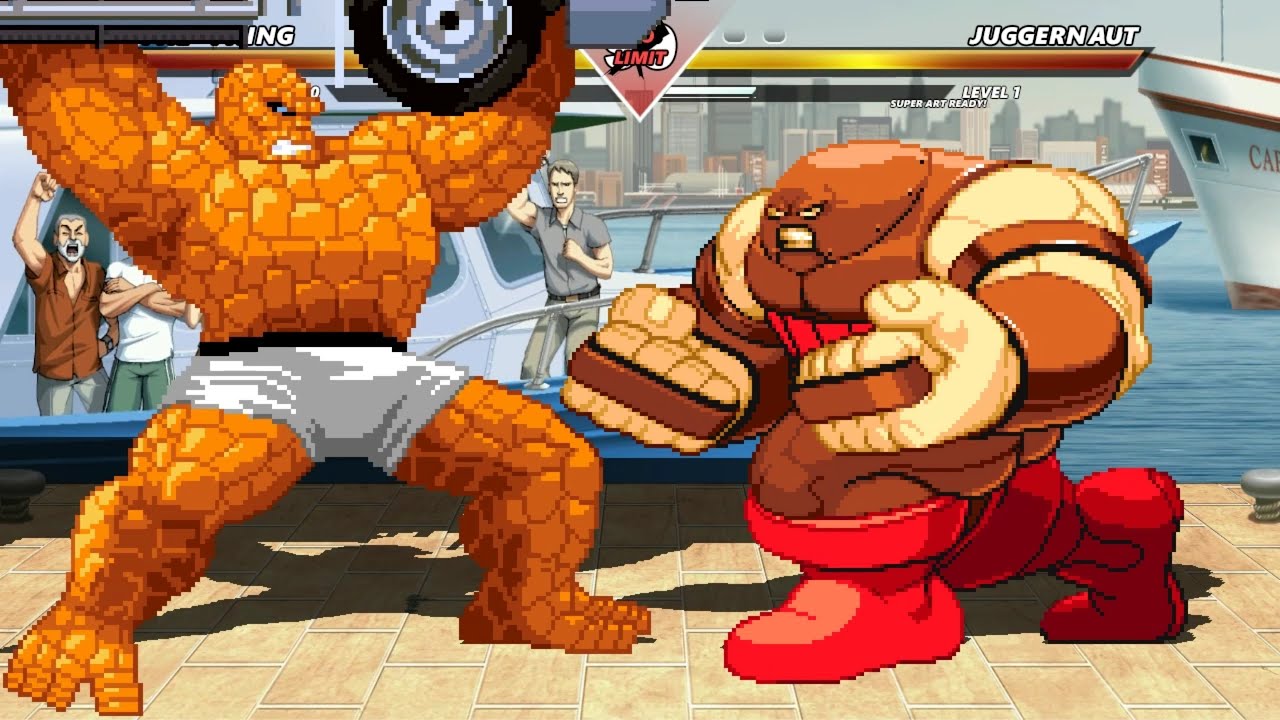 THE THING vs JUGGERNAUT - Highest Level Awesome Fight!