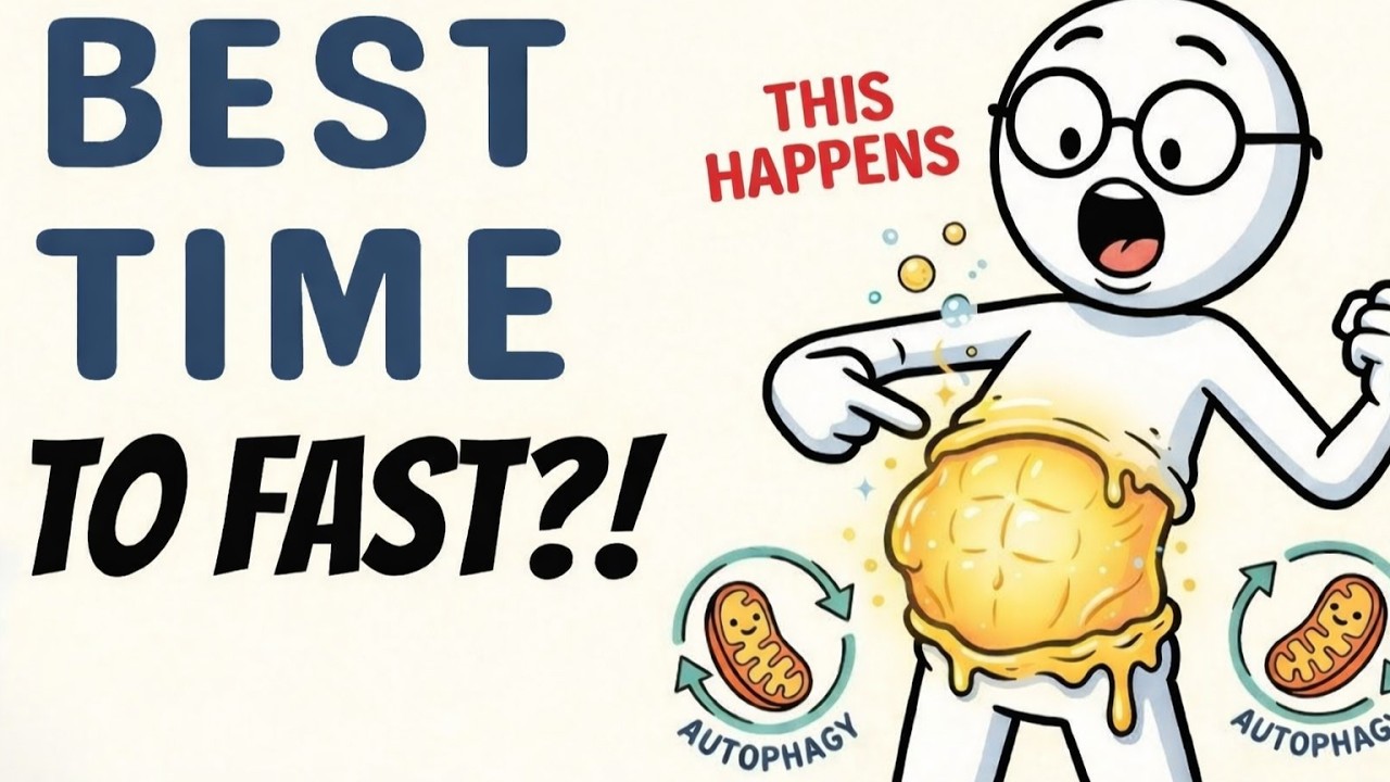 Best Time To Fast For Weight Loss & Autophagy?  (Science Explained)