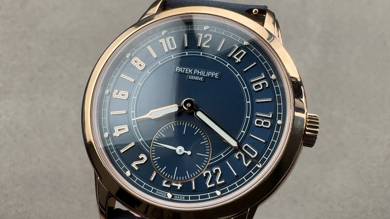 Обзор Patek Philippe 5224R 24-Hour Travel Time 5224R-001