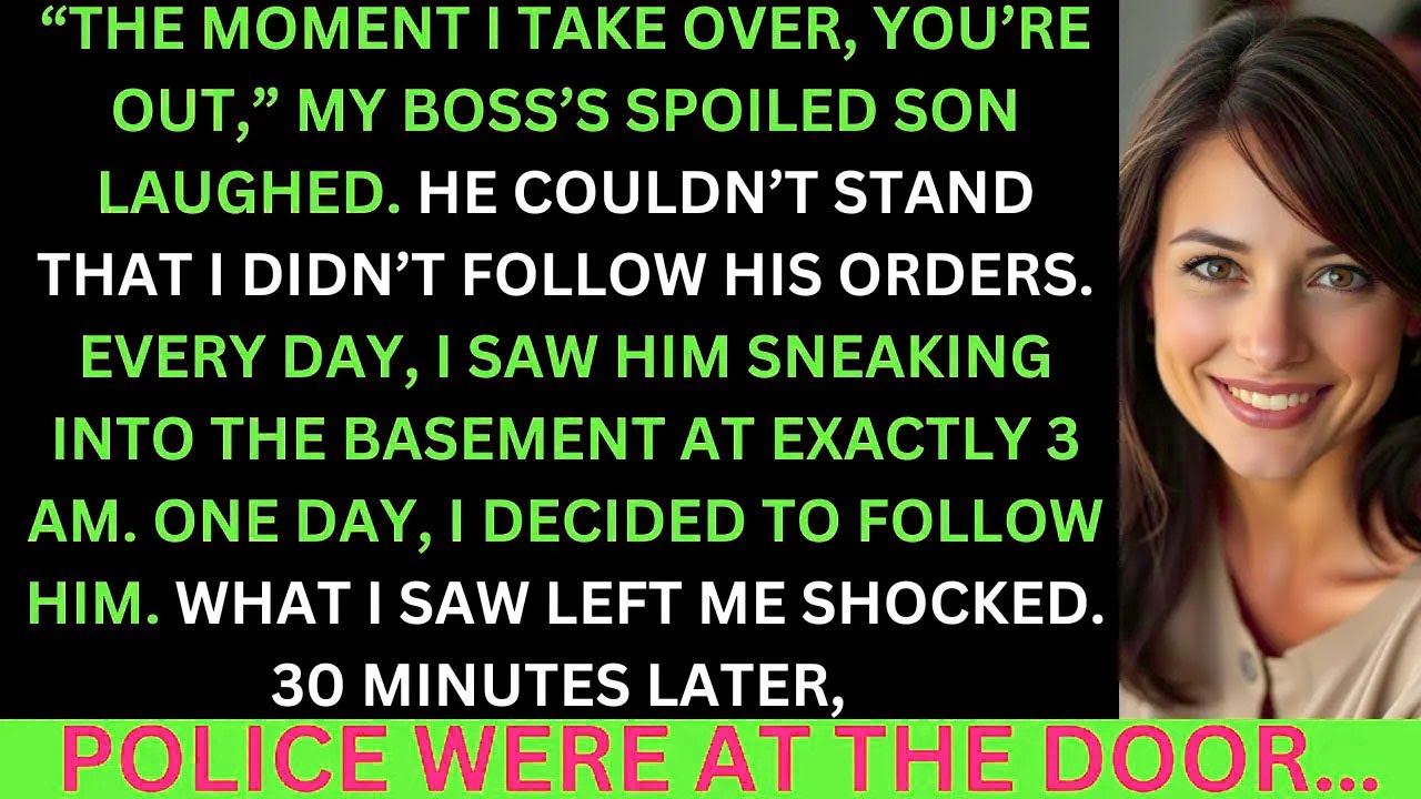 My Boss's Son Said He Would Fire Me The Moment He Took Over, But I Found Out About His Secret First
