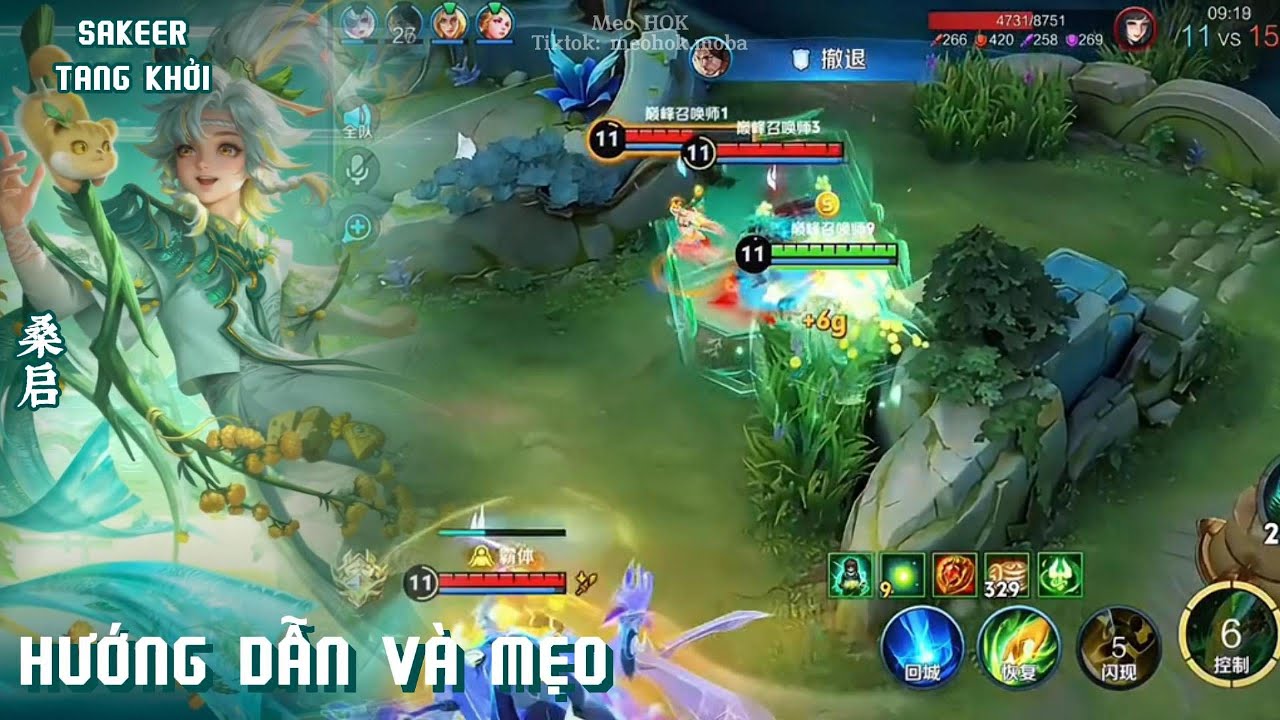 Hướng dẫn chơi TANG KHỞI - SAKEER Honor Of Kings