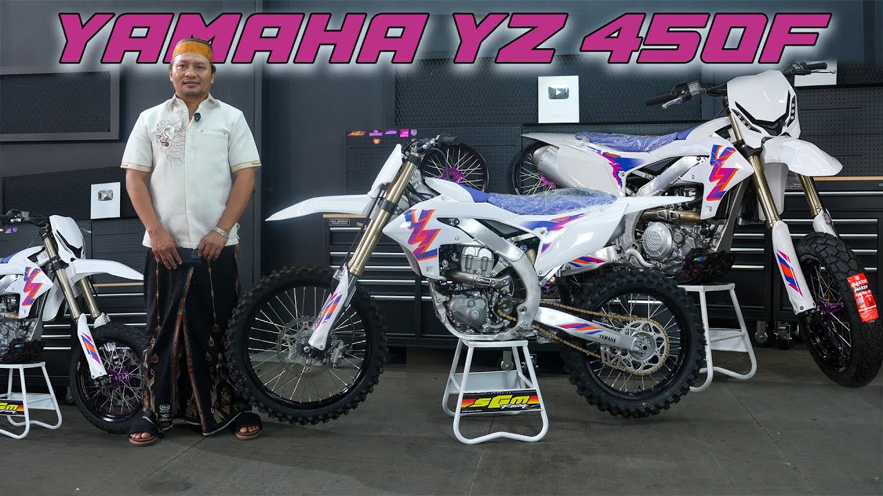 YAMAHA YZ 450F 2024 50th ANNIVERSARY EDITION 