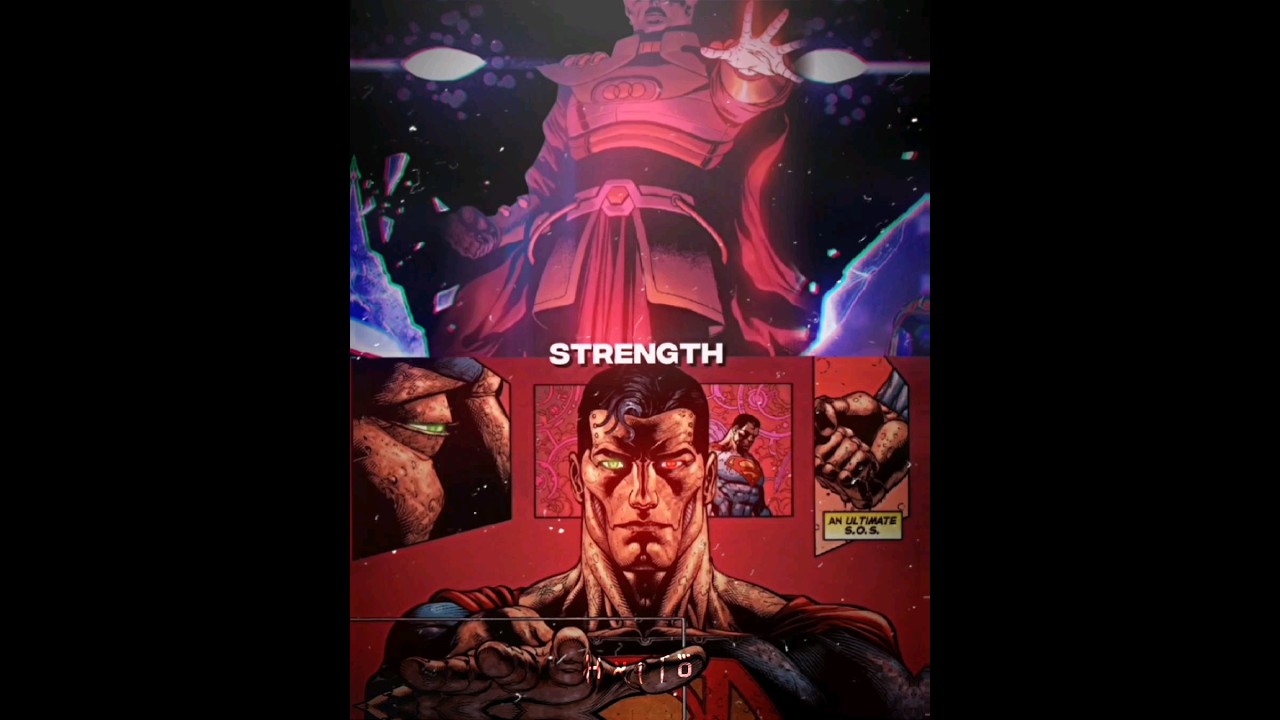 The Great Darkness vs Cosmic Armor Superman