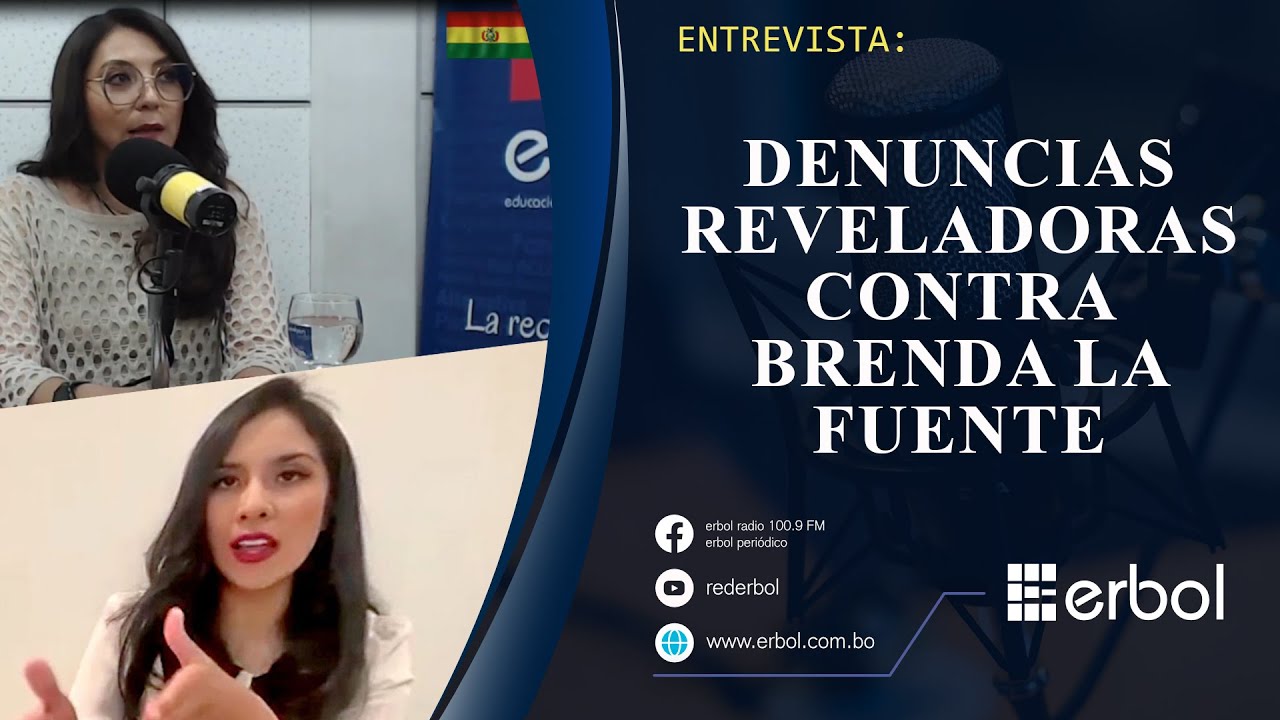 Denuncias reveladoras contra Brenda La Fuente