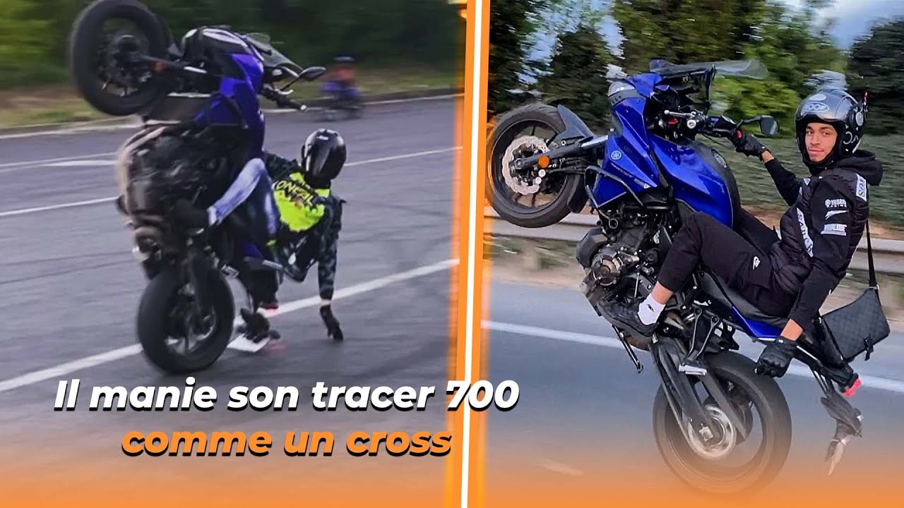 Taaylor_Boboch est un monstre en wheeling avec son Tracer 700 !!