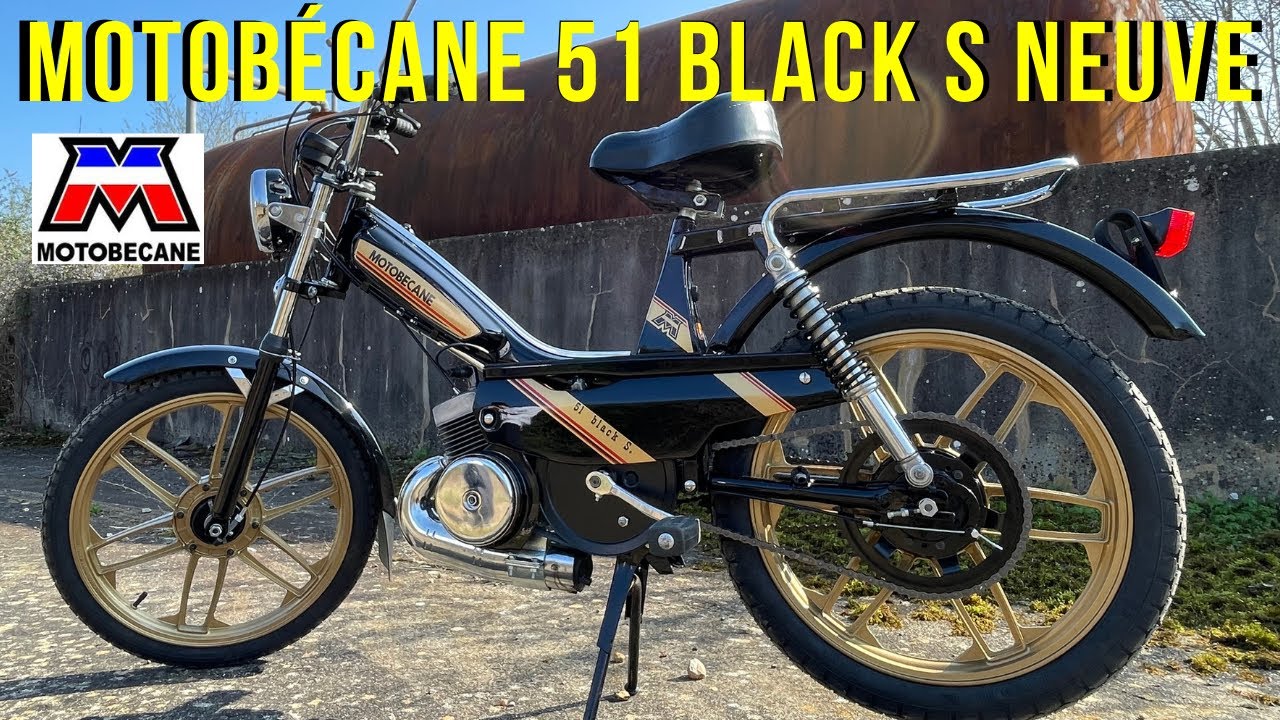 Je refais à Neuf une Motobécane 51 black S de 1980 avec des pièces d'époque d'origine. Episode 2