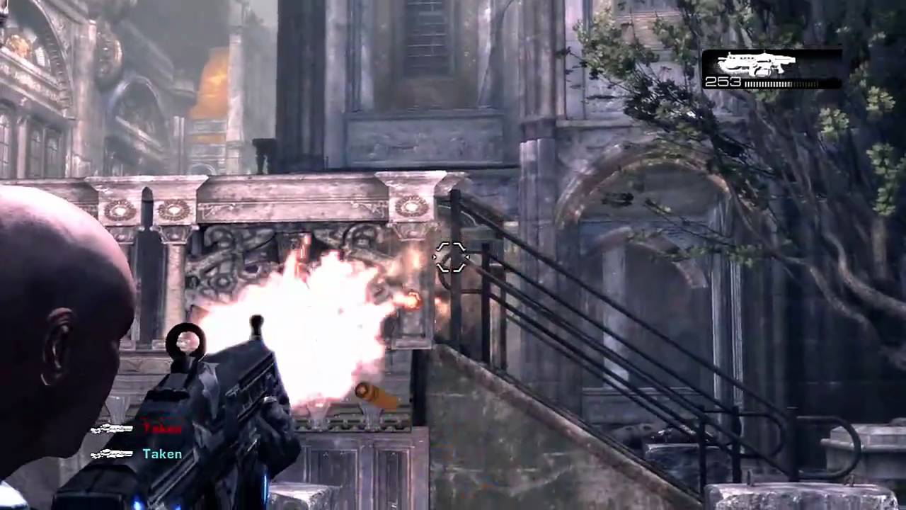 Gears of War Gamebattles Match #6 | 3v3 on Canals (Live Commentary)