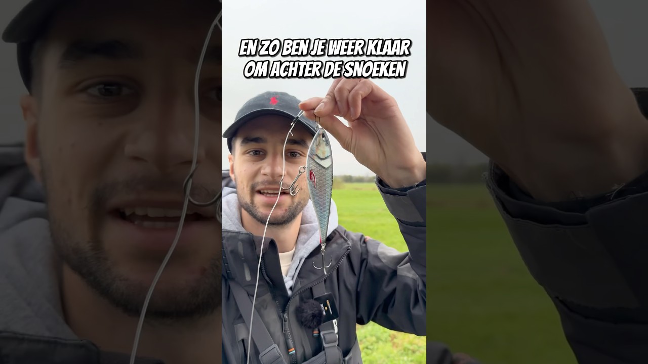 Dit is een HELE GOEDE TIP voor het vissen! 🙌🏼