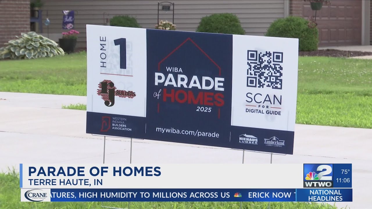 The Western Indiana Builders Association is holding its Parade of Homes